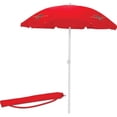 thumbnail image 1 of Picnic Time 822-00-100-574-0 Texas Tech Red Raiders Digital Print Beach Umbrella, Red, 1 of 7