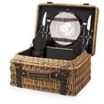thumbnail image 1 of Picnic Time Champion Picnic Basket for 2, Black with Brown Accents, 1 of 5