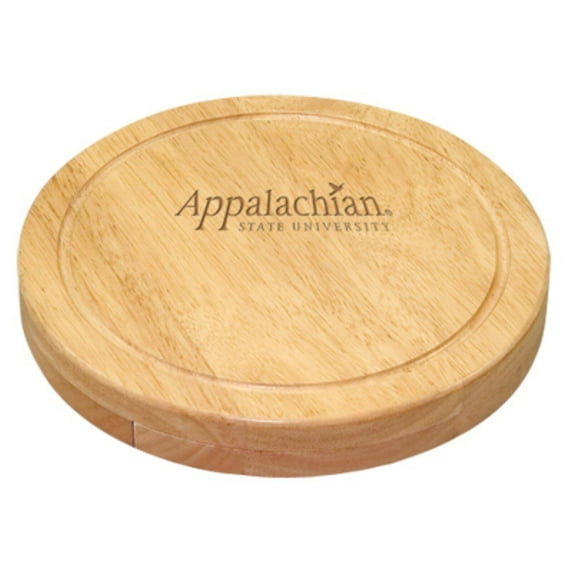 Appalachian State Team Sports Mountaineers Circo Cheese Tools Set and Cutting Board