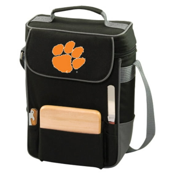 Clemson Team Sports Tigers Insulated Wine Cooler & Cheese Set