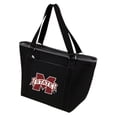 thumbnail image 1 of Picnic Time 619-00-175-382-0 Mississippi State Bulldogs Embroidered Topanga Tailgate Cooler Tote Bag, Black, 1 of 2
