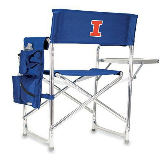 Navy Illinois Fighting Illini Sports Chair