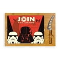 thumbnail image 1 of Picnic Time Star Wars Empire Icon Glass Top Serving Tray & Knife Set, 1 of 2