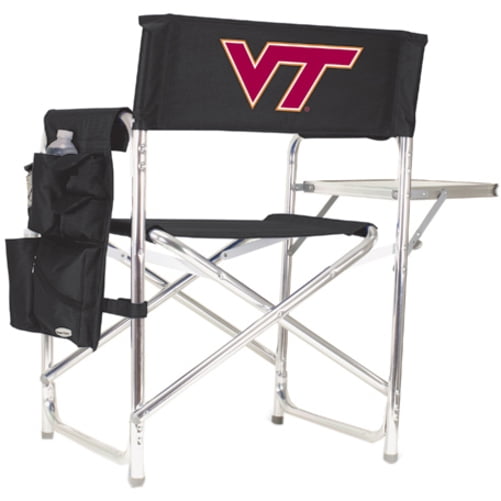 Virginia Tech Hokies Sports Chair - Black
