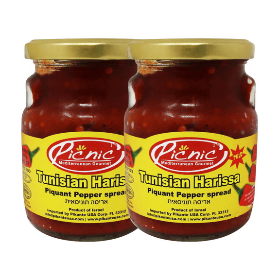 Kosher Picnic Tunisian Harissa 8.8 oz, Pack of 2