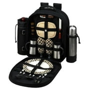 Picnic at Ascot Bold Coffee/Picnic Backpack for 2