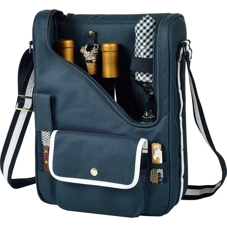 Picnic at Ascot Bordeaux Wine & Cheese Cooler Bag with Service for 2 (535)
