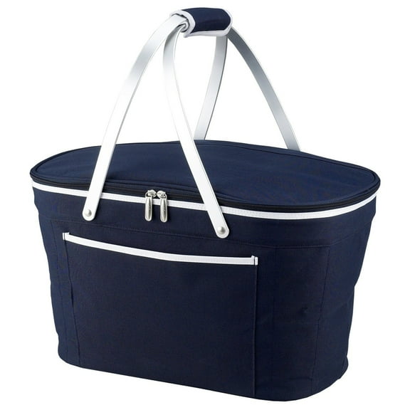 Picnic at Ascot Collapsible Insulated Picnic Basket