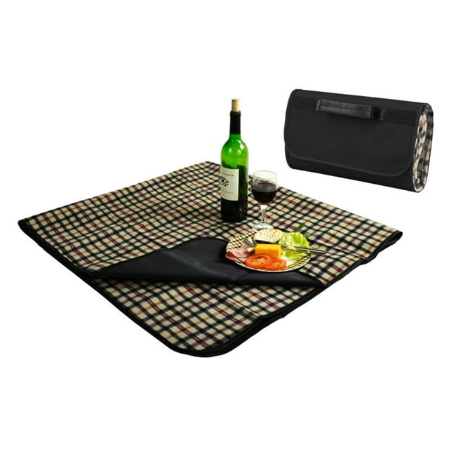 Picnic at Ascot Picnic Blanket with Attached Case