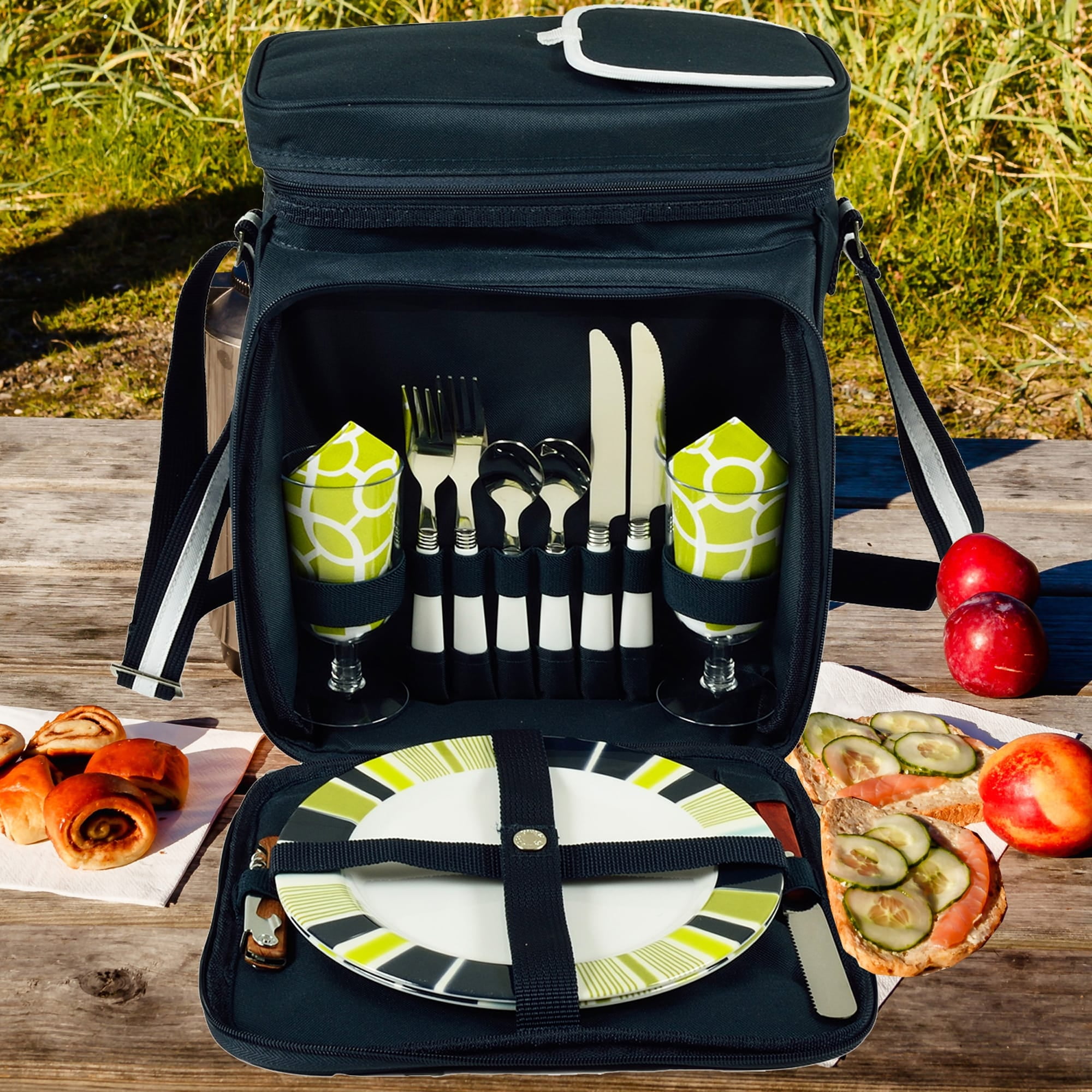 Picnic at Ascot  - Picnic Cooler Bag for Two