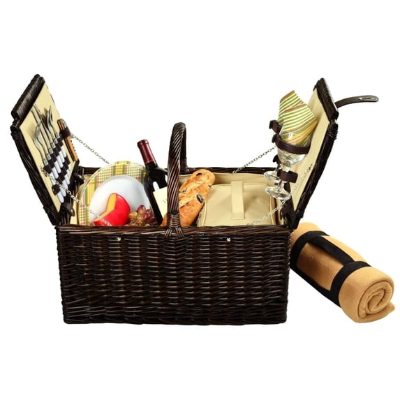 Picnic at Ascot SurreyPicnic Basket for 2 w/Blanket