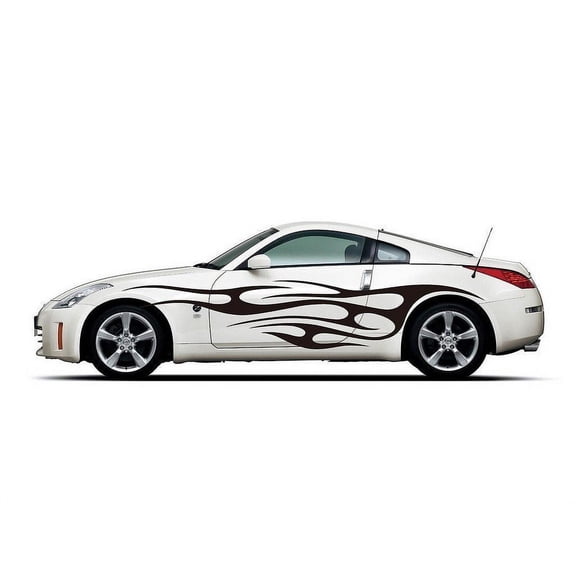 Picniva sty348 Racing Car Decal 2 Pcs