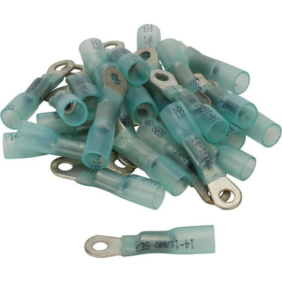 Pico 2821G Number 8 Ring Terminal Kit, Blue 16-14 AWG, 25 Pc