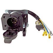 Pico 6574pt 4-Way Flat To Both 7-Way Rv Blade And 4-Way Flat Female Trailer Connector Adapter