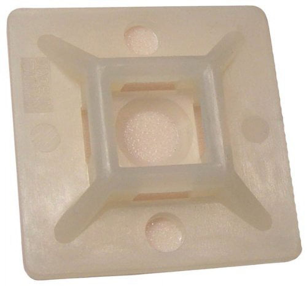 Pico 7095pt 1-1/8" Square Adhesive Backed Tie Wrap Mounts 12 Per Package