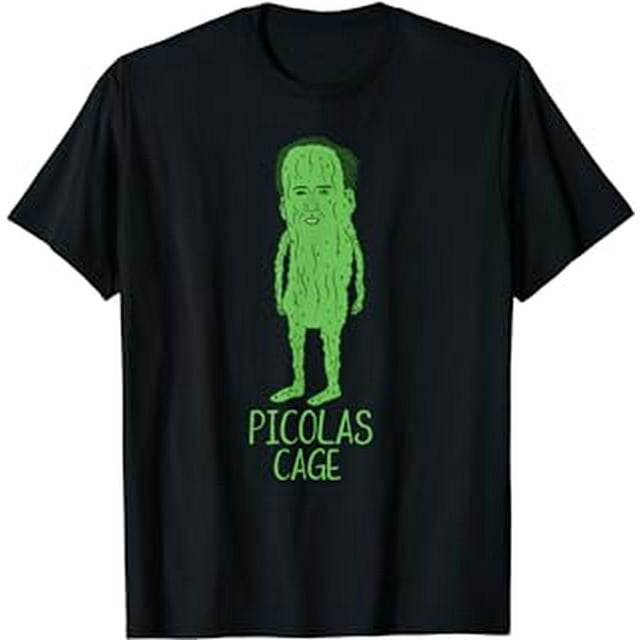 Picolas Cage Funny celebs Meme Cucumber Pickle Cute TShirt