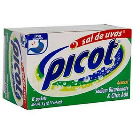 Picot Sal De Uvas Antacid 8 Envelopes, 0.17 oz each