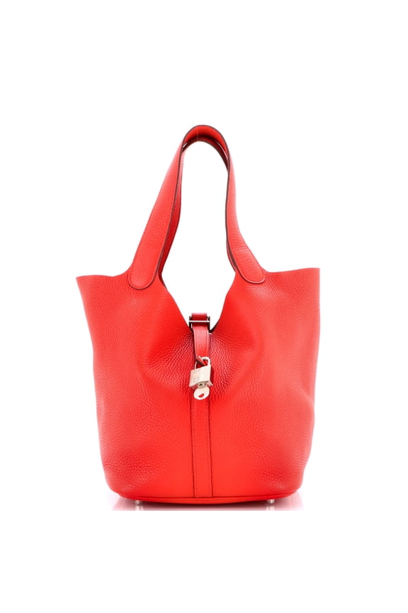Pre-Owned Picotin Lock Bag Clemence MM By Rebag