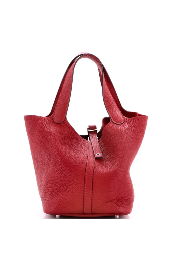 Pre-Owned Picotin Lock Bag Clemence MM By Rebag