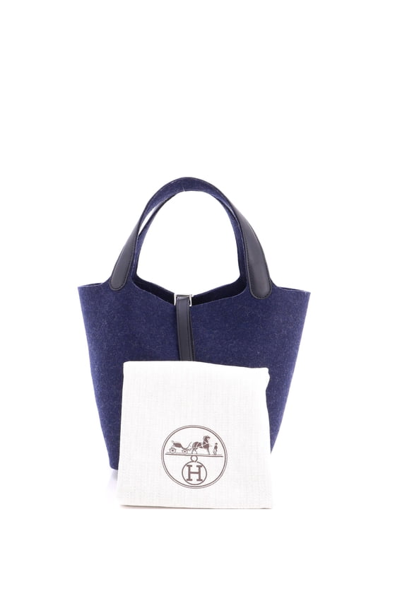 Picotin Lock Bag Felt with Leather MM By Rebag