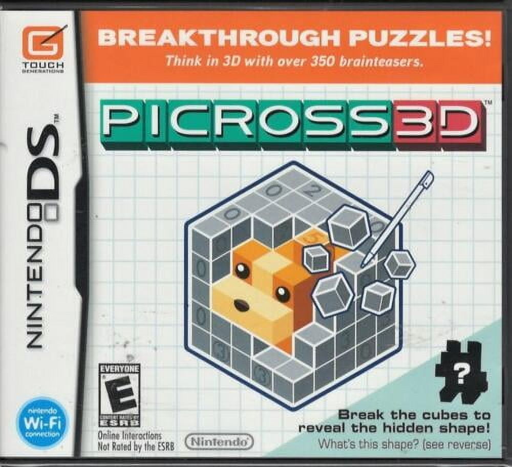 Picross 3D NDS (Brand New Factory Sealed US Version) Nintendo DS