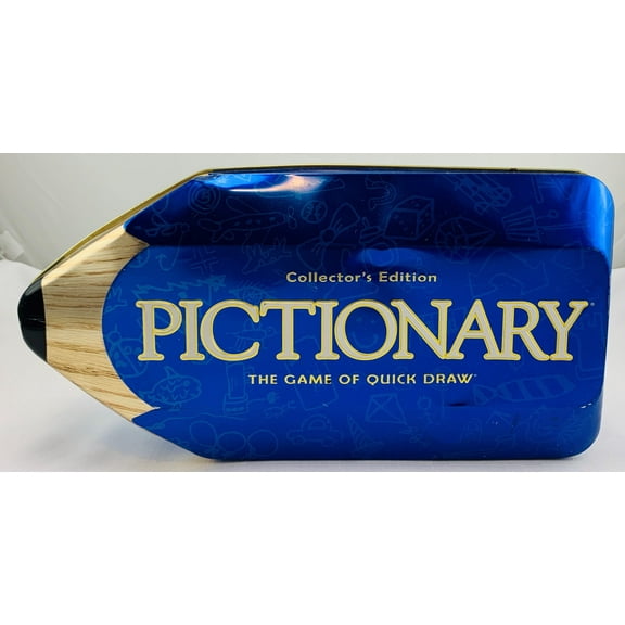 Pictionary Collectors Edition in Tin - 2001 - Hasbro - Very Good Condition