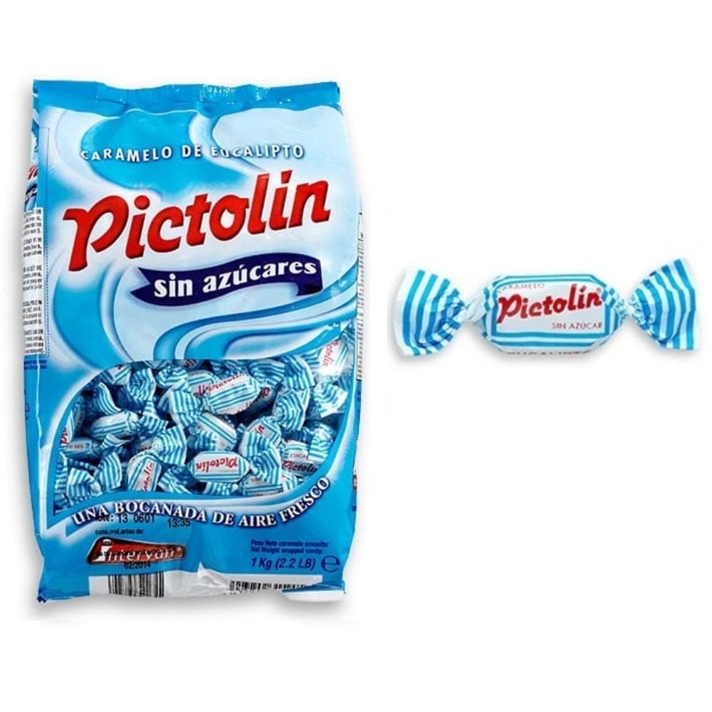 Pictolin Sugar-Free Eucalyptus Candies 35 oz