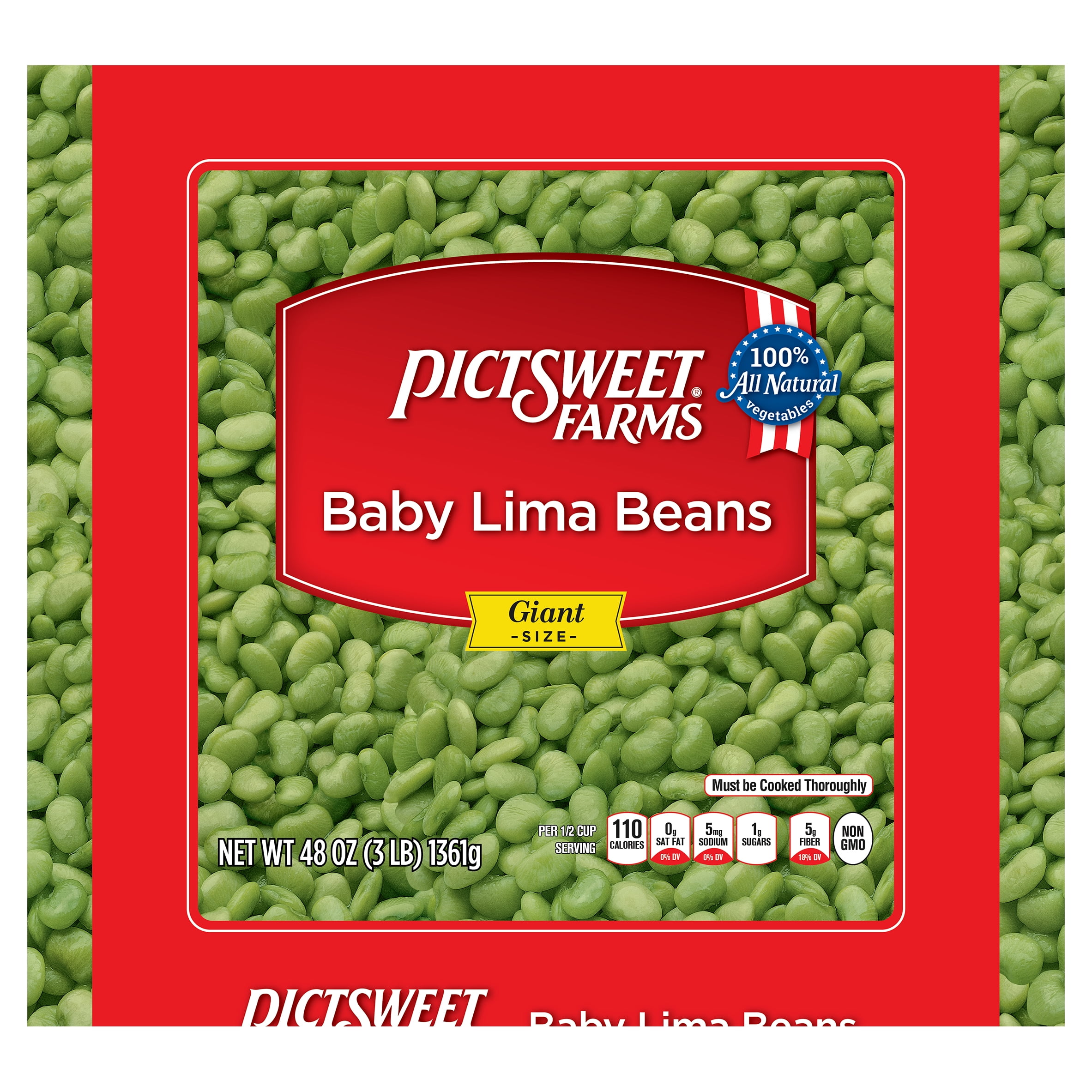 Pictsweet Farms Baby Lima Beans, 48 oz.