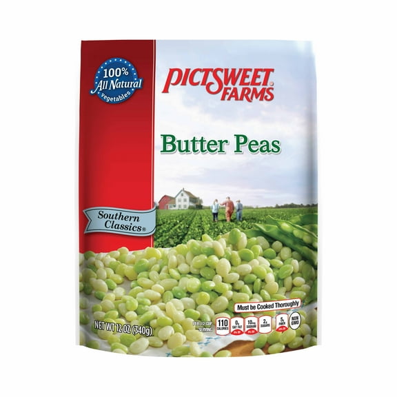 Pictsweet Farms Frozen Butter Peas, Southern Classics, 12 oz