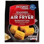 Pictsweet Farms Frozen Buttered Corn on the Cob for Air Fryer -4 Count