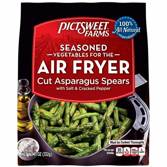 Pictsweet Farms Frozen Seasoned Vegetables for the Air Fryer Cut Asparagus Spears, 11 oz