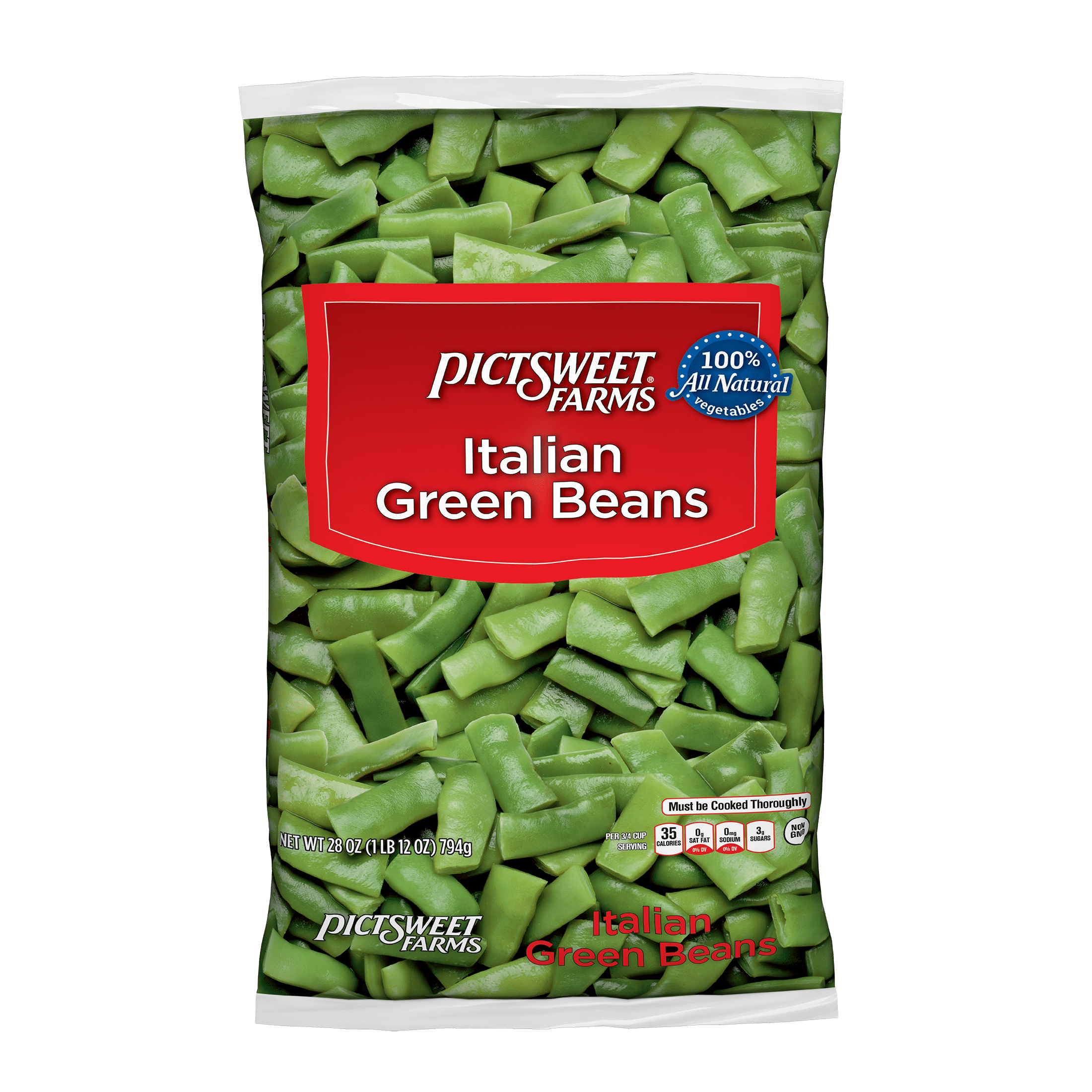 Pictsweet Farms Frozen Italian Green Beans, 28 oz