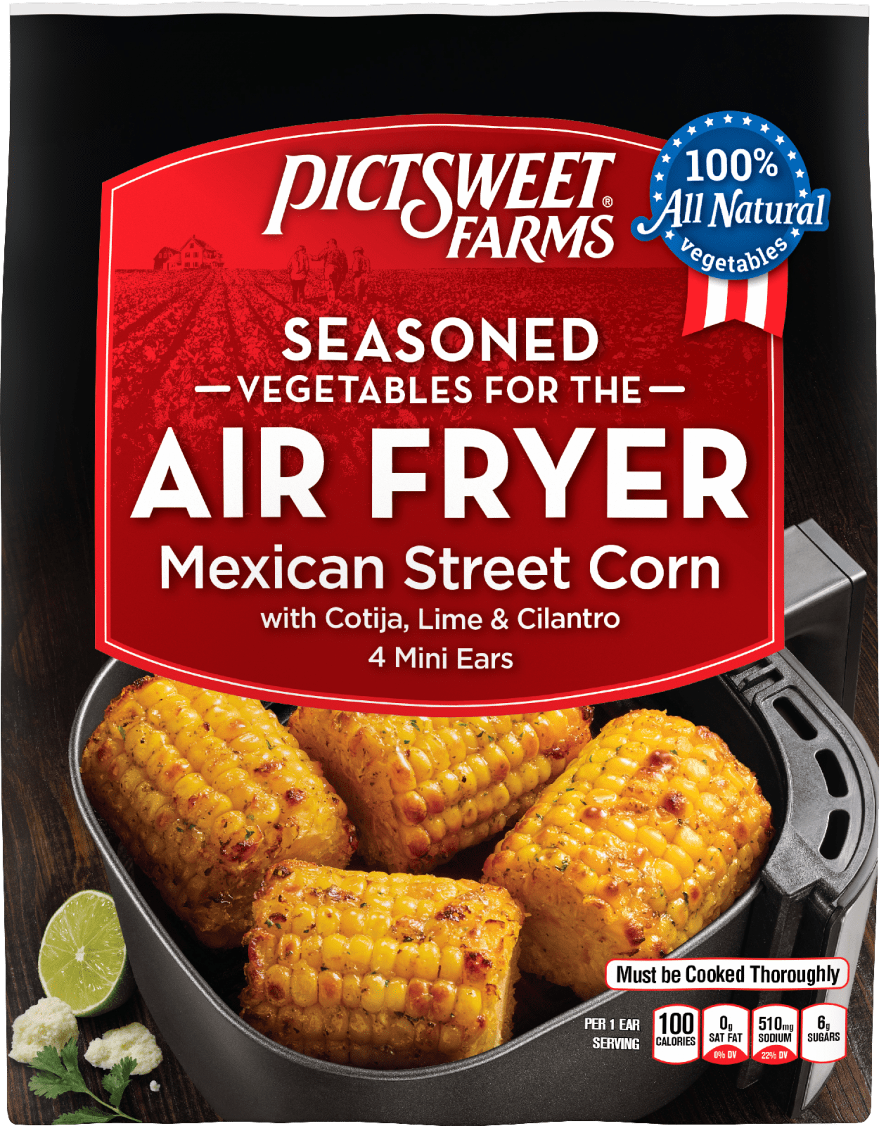 Pictsweet Farms® Seasoned Vegetables for the Air Fryer Mexican Street