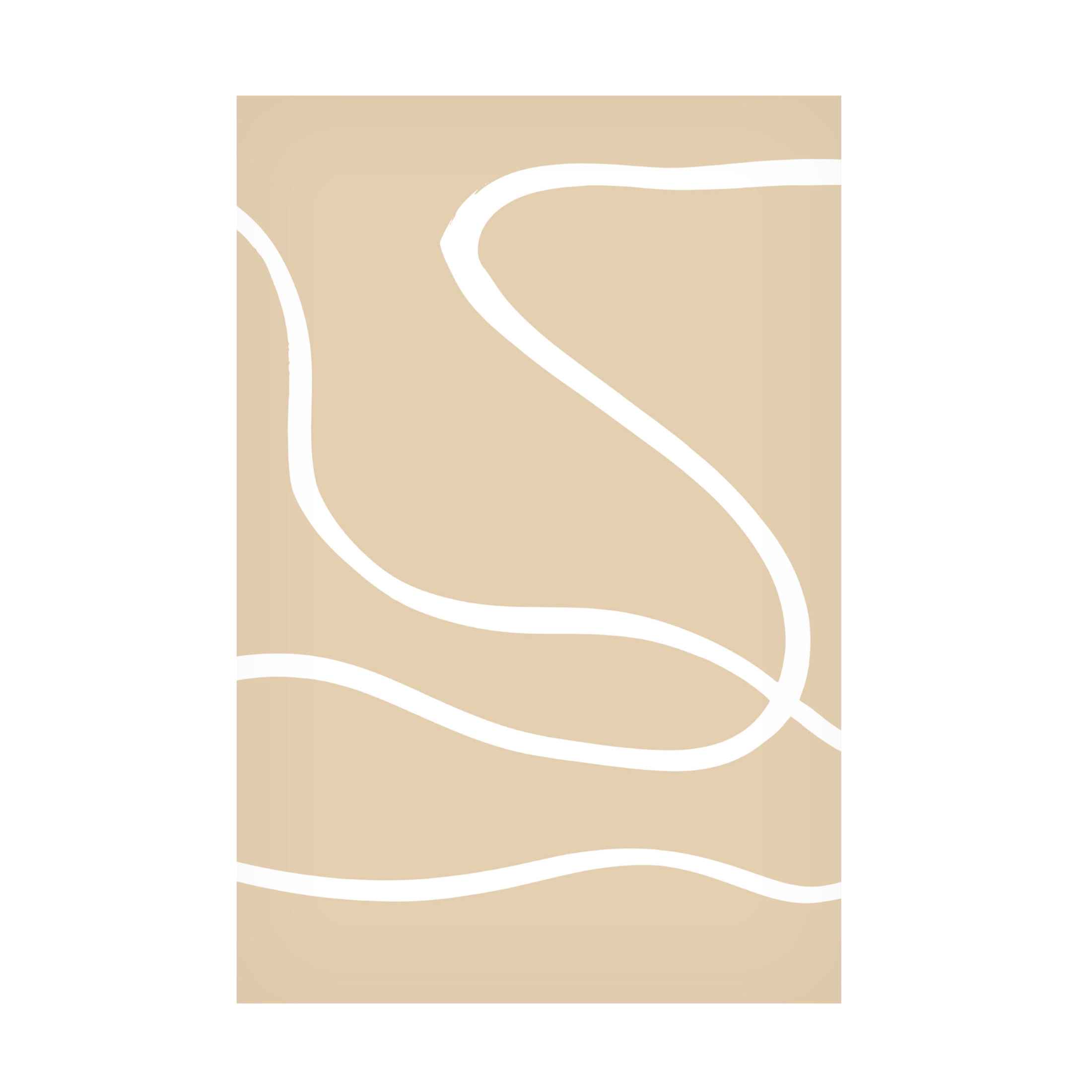 Pictufy Studio 'Beige Lines 1' Canvas Art - 22 x 32 Inches