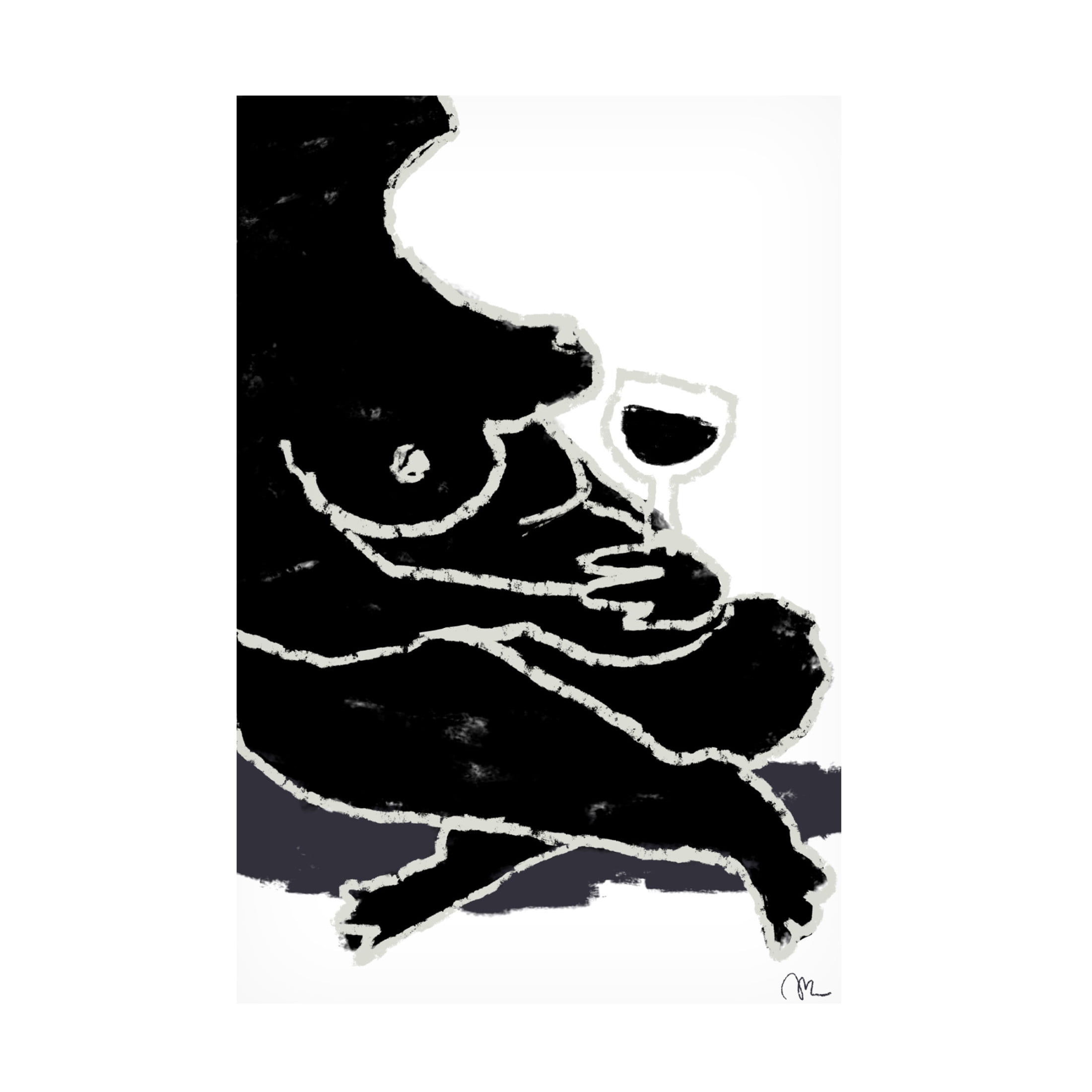 Pictufy Studio II 'A Break' Canvas Art - 30 x 47 Inches