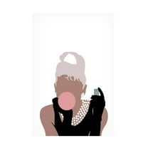 Pictufy Studio II 'Bubblegum Girl' Canvas Art - 12 x 19 Inches