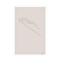 Pictufy Studio II 'Hand Drawing' Canvas Art - 12 x 19 Inches