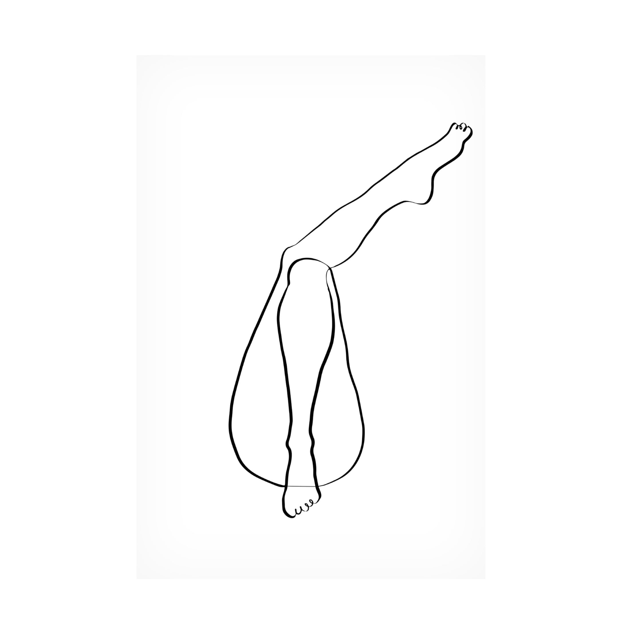 Pictufy Studio II 'Legs' Canvas Art - 22 x 32 Inches