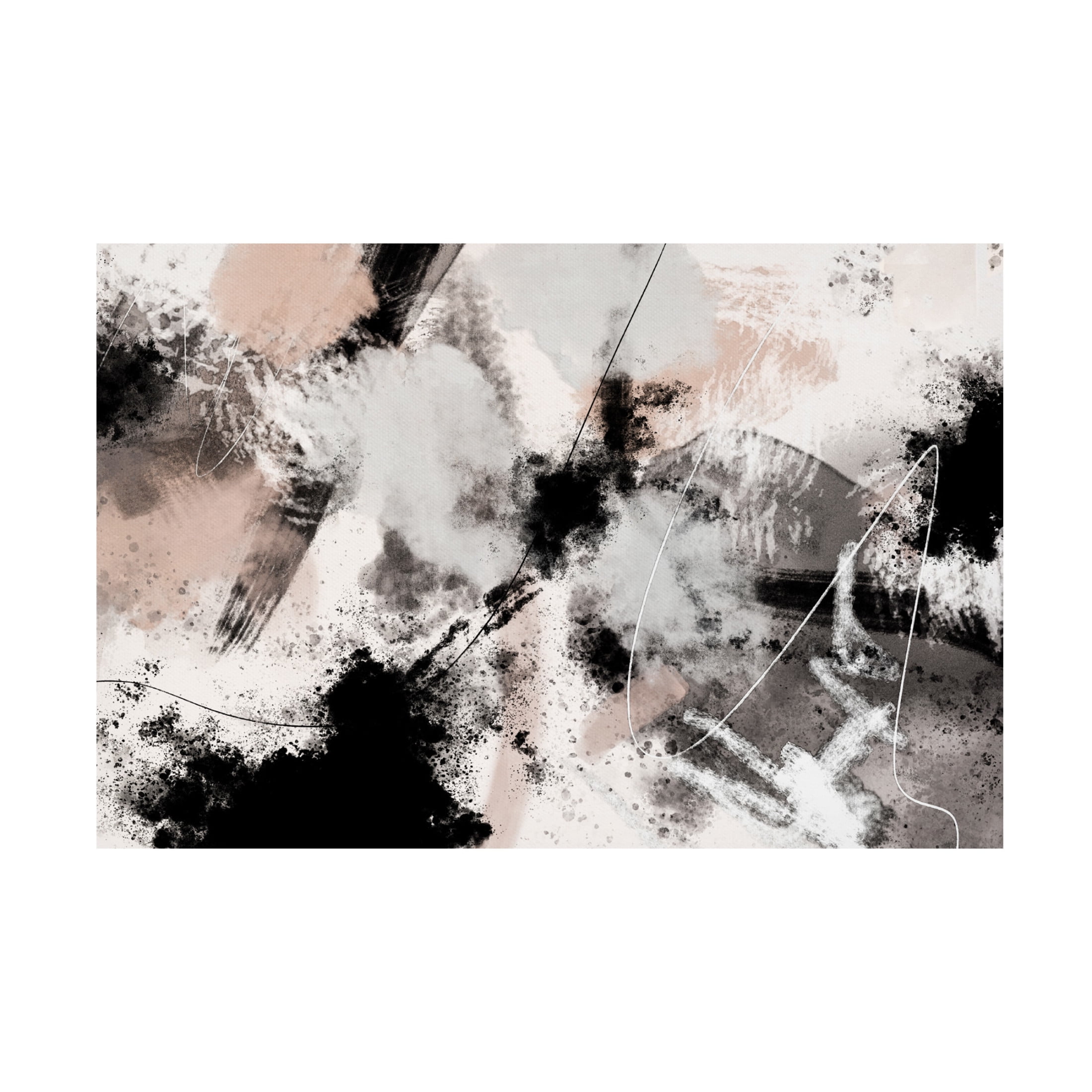 Pictufy Studio II 'Splash Storm 2' Canvas Art - 19 x 12 Inches