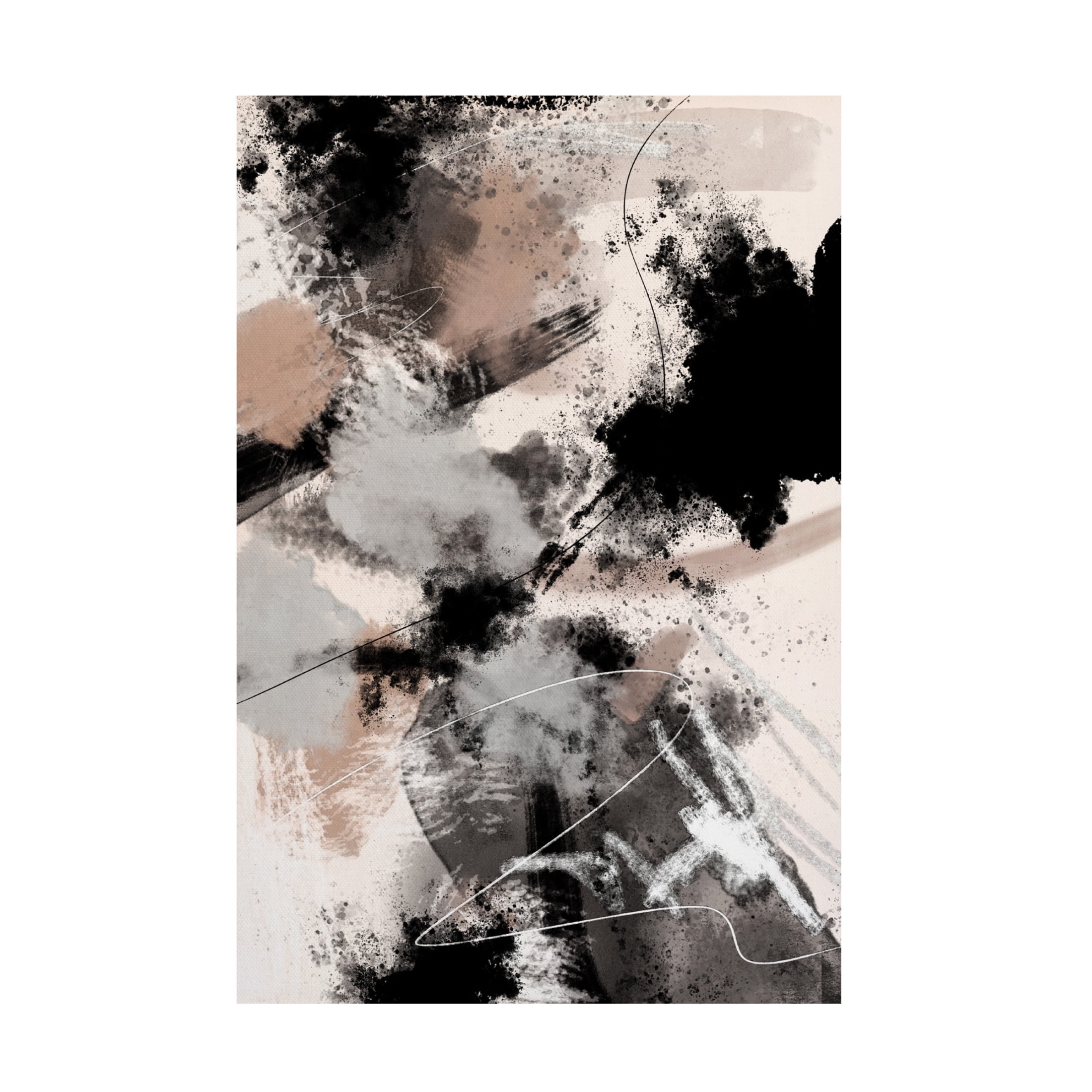 Pictufy Studio II 'Splash Storm' Canvas Art - 22 x 32 Inches