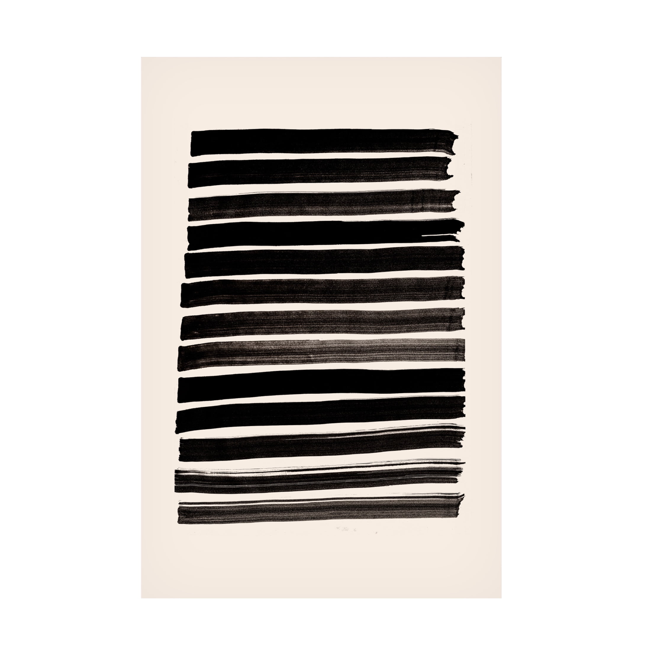 Pictufy Studio II 'Stripes Beige' Canvas Art - 22 x 32 Inches
