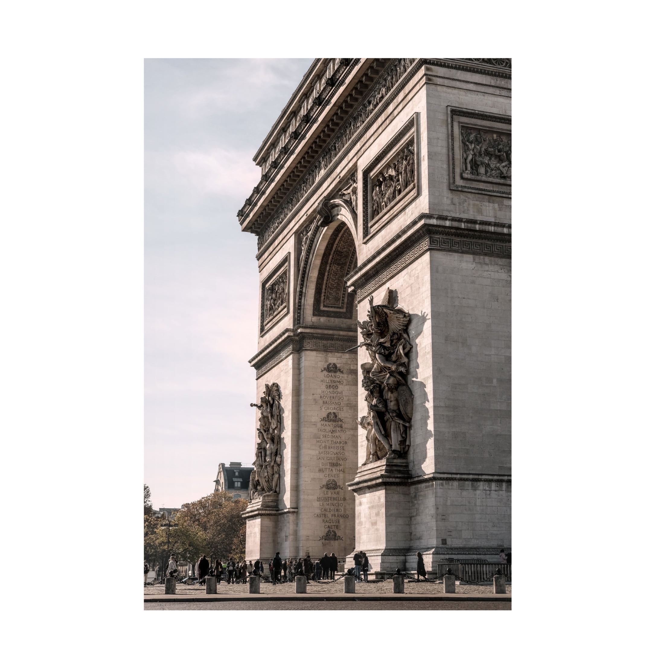 Pictufy Studio III 'Arc De Triomphe 2' Canvas Art - 22 x 32 Inches