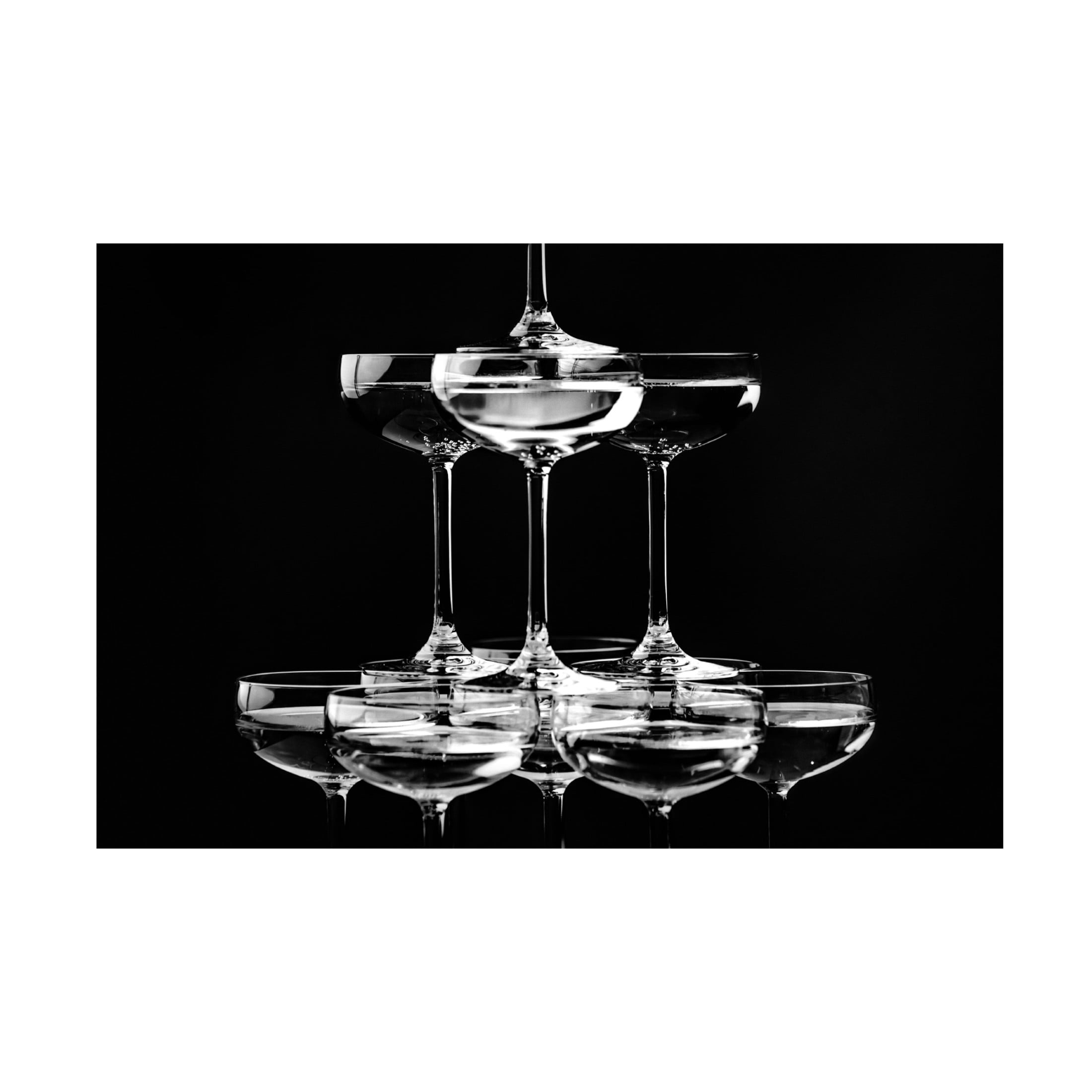 Pictufy Studio III 'Champagne Tower 10' Canvas Art - 19 x 12 Inches