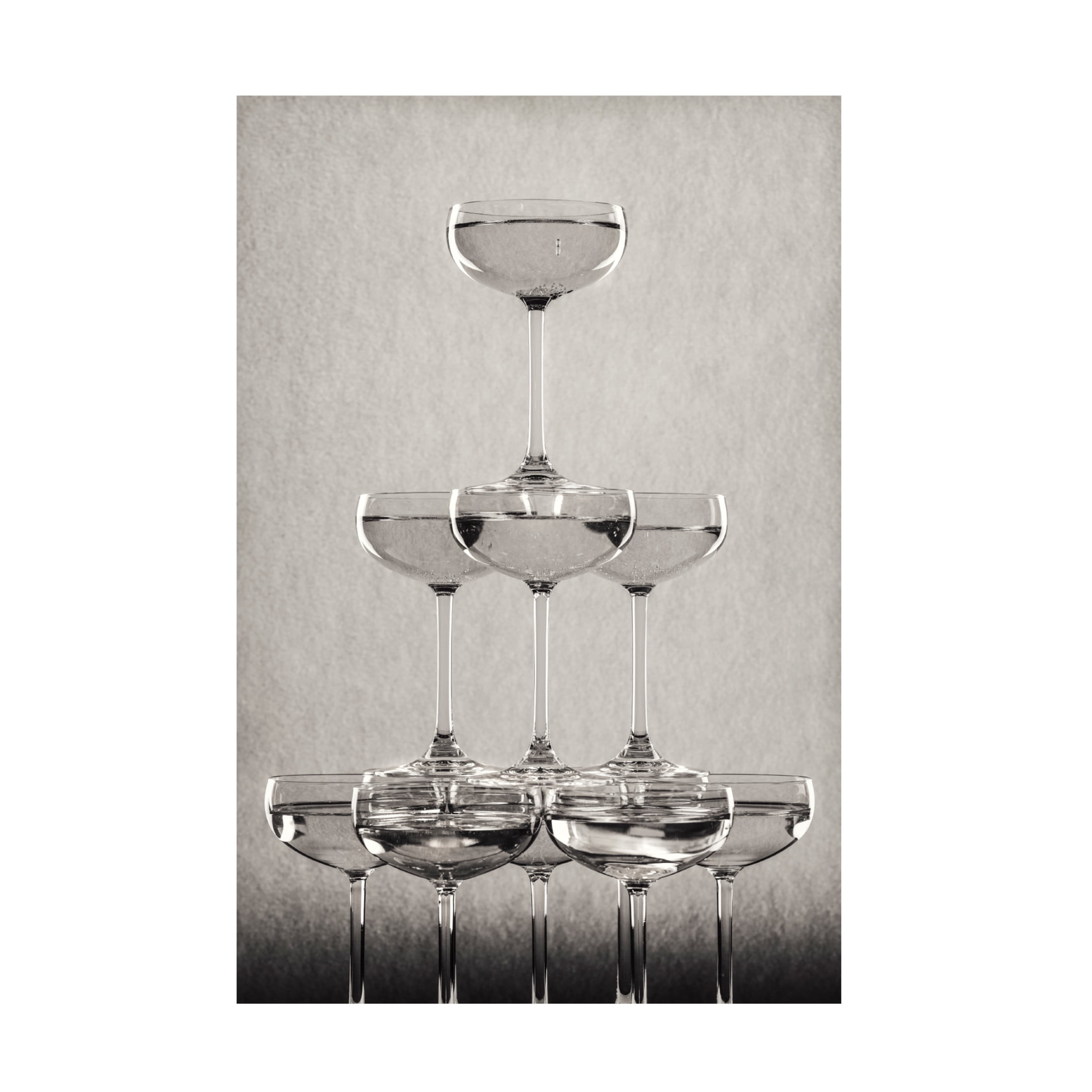 Pictufy Studio III 'Champagne Tower 9' Canvas Art - 30 x 47 Inches