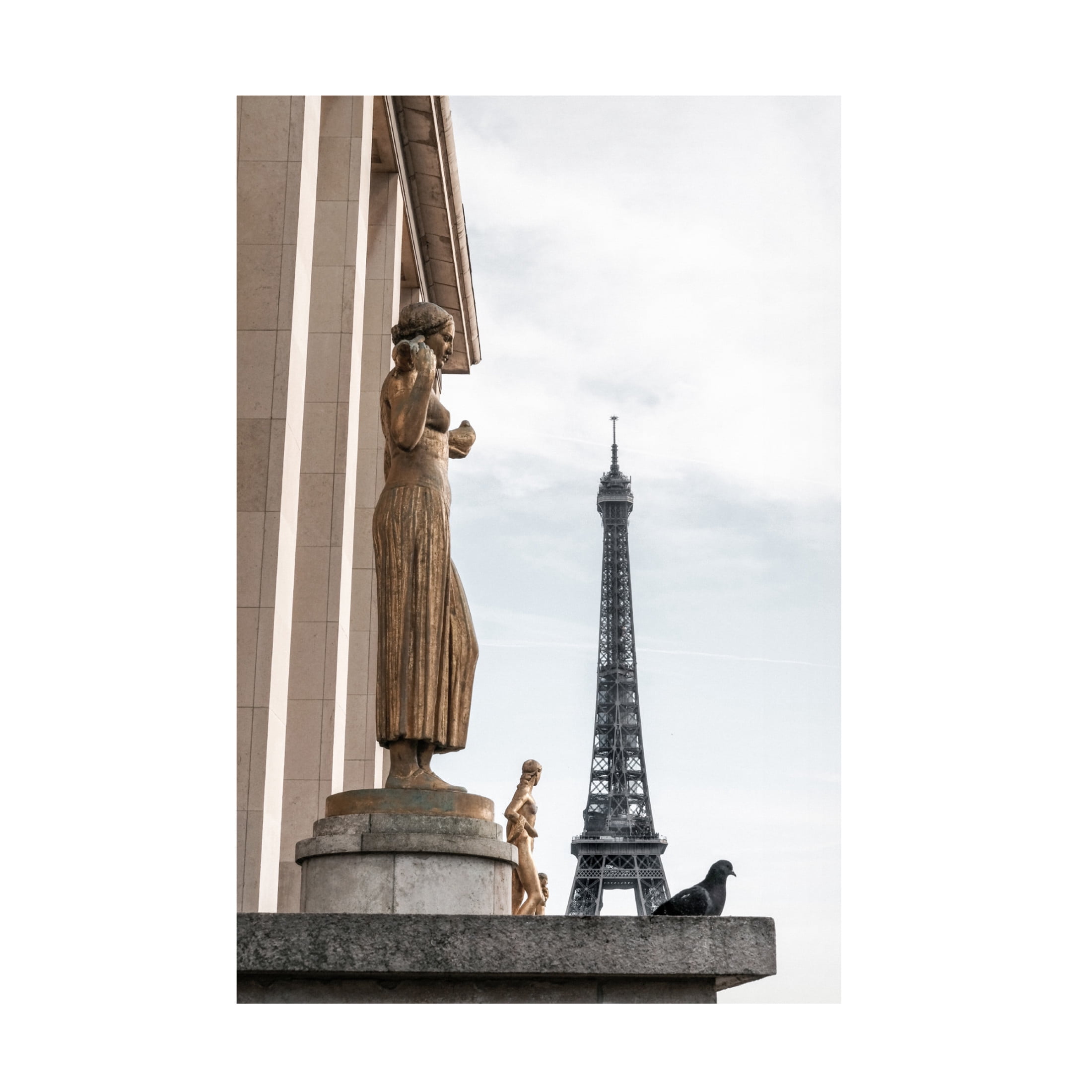 Pictufy Studio III 'Eiffel Tower Paris' Canvas Art - 30 x 47 Inches
