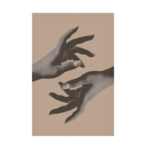 Pictufy Studio III 'Reaching No 3' Canvas Art - 12 x 19 Inches