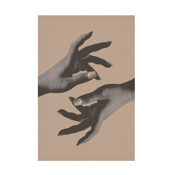 Pictufy Studio III 'Reaching No 3' Canvas Art - 12 x 19 Inches