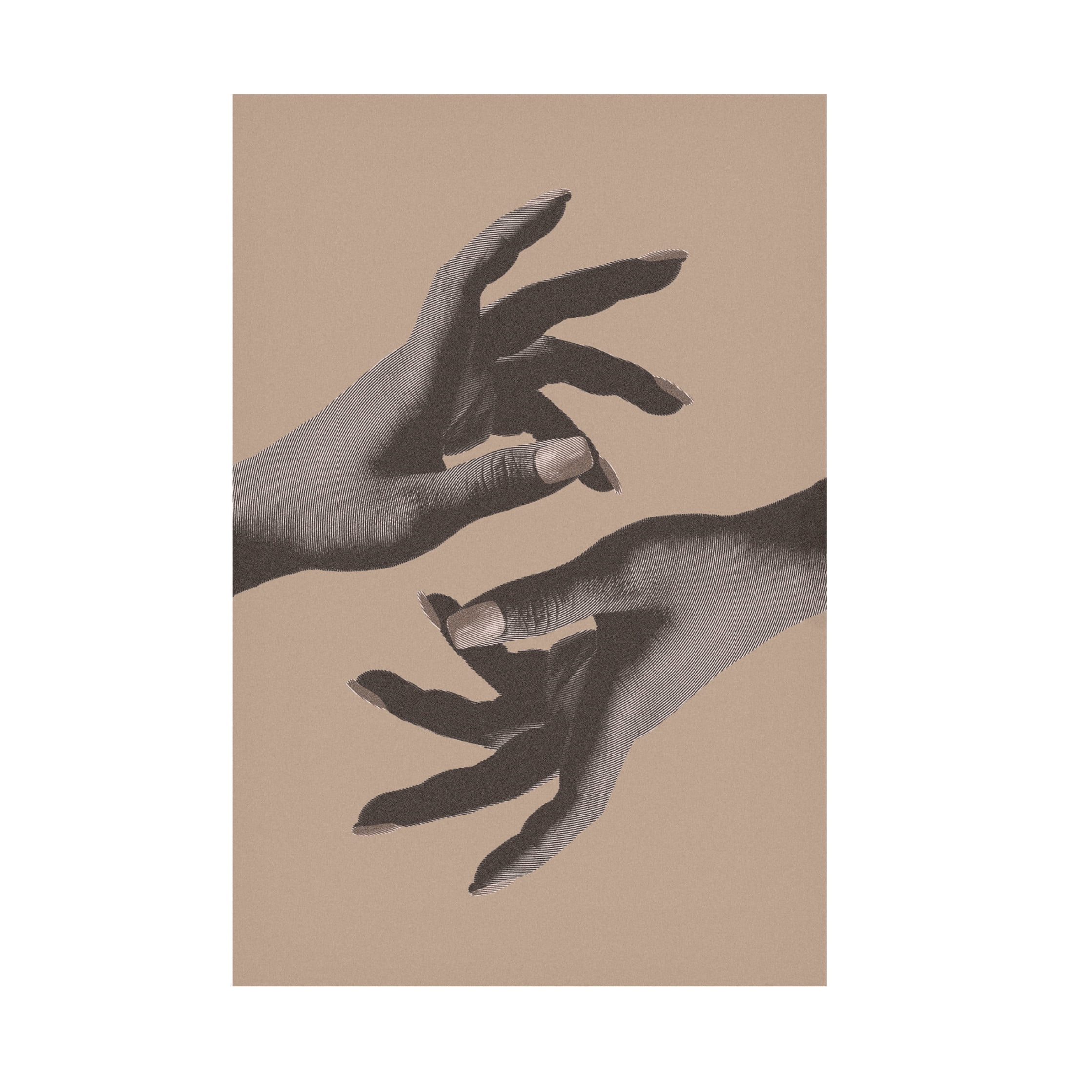 Pictufy Studio III 'Reaching No 3' Canvas Art - 22 x 32 Inches