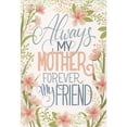 thumbnail image 1 of Pictura Always My Mother, Forever My Friend Sparkling Flowers Mother's Day Card for Mom, 1 of 2