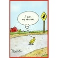thumbnail image 1 of Pictura Chicken : Reasons For Crossing Road Funny Eric Decetis Birthday Card, 1 of 2